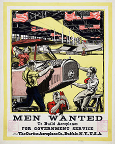 Poster: Men Wanted to Build Aeroplanes