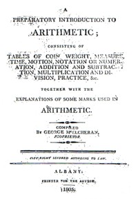 Title Page from Mc Elcheran's Arithmetic