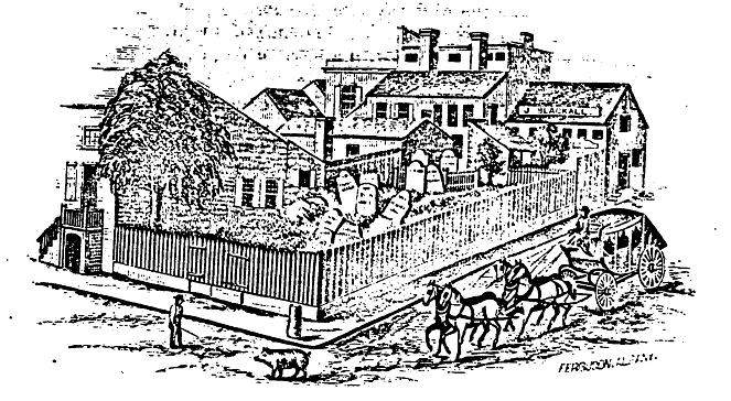 Halenbeek Burial Ground in 1860