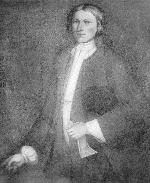 poor quality copy of portrait of Jacob Ten Broeck