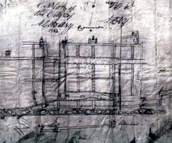 Simeon Baldwin's sketch of Albany