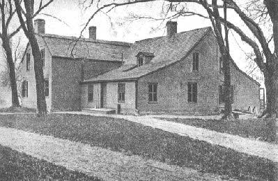 Madame Schuyler's home at the Flats