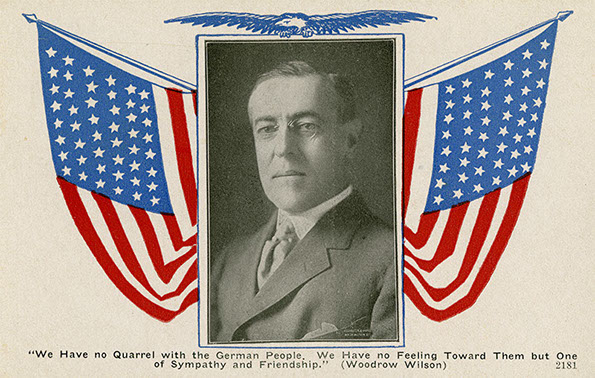 Woodrow Wilson Postcard