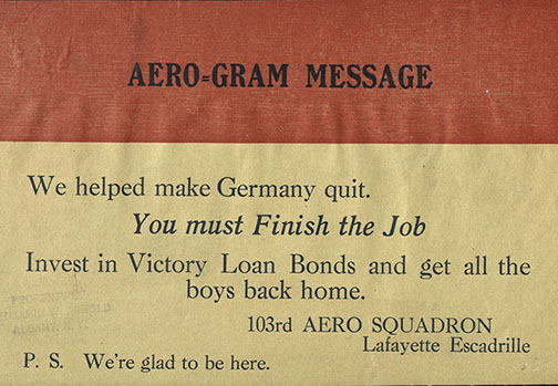 Aero Gram Message