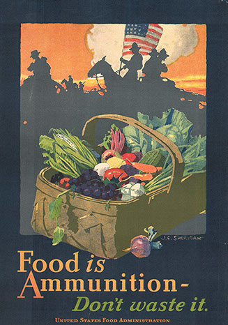 Poster: Food is Ammunition