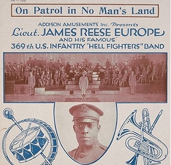 Sheet Music, "On Patrol in No Man's Land"