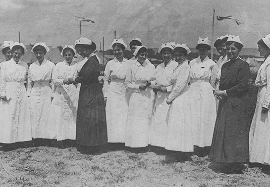 American Nurses in Rouen, France, 1917