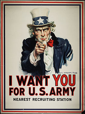 Poster: I WANT YOU
