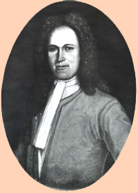 portrait of David D. Schuyler about 1710