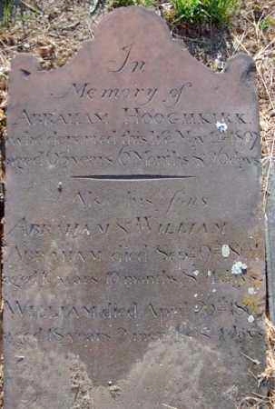 stone of Abraham Hooghkerk - died 1807