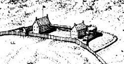 the fort in 1686