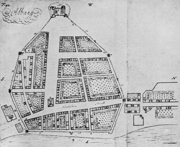 Miller map of 1695