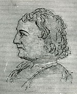 woodcut likeness depicting Melancton Smith basically from John Fiske, The Critical Period