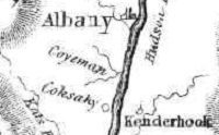 Coeymans on the Johnson map of 1771