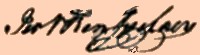 signature of Jeremiah Van Rensselaer - 1766