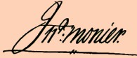 signature of John Monier