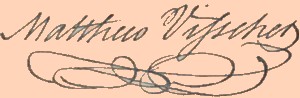 signature of Matthew Visscher