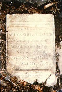 Forsyth Tombstone