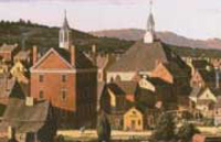 City Hall & Dutch church - 1787