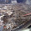An aerial view of Ground Zero