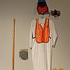 Rakes, Tyvek suit and other protective gear