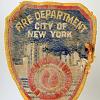 New York City Fire Department Patch, On September 11, 343 NYC Firefighters were lost.